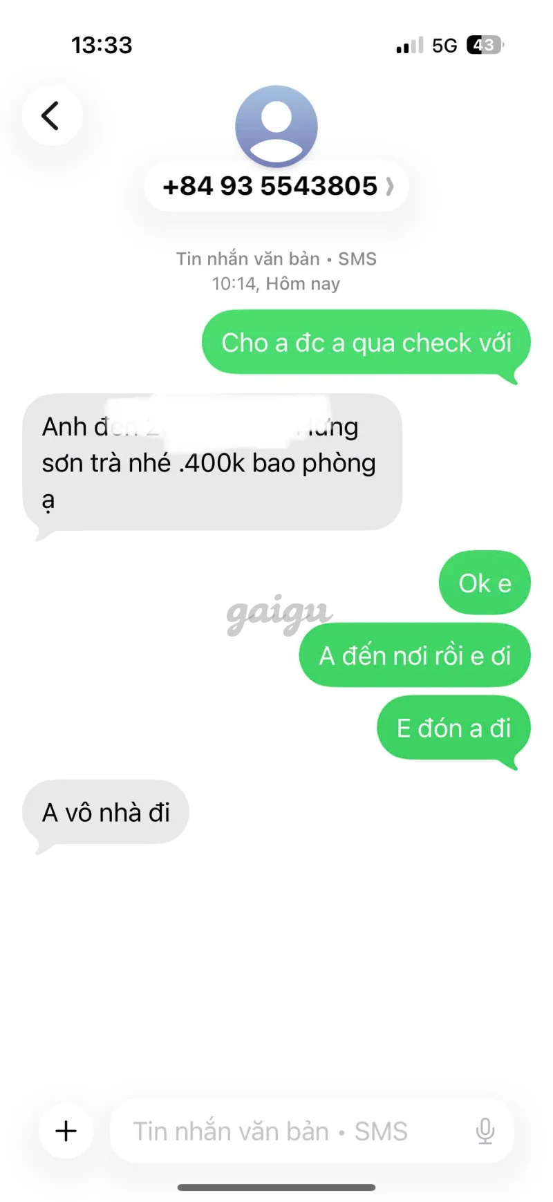 Ảnh đánh giá gái gọi