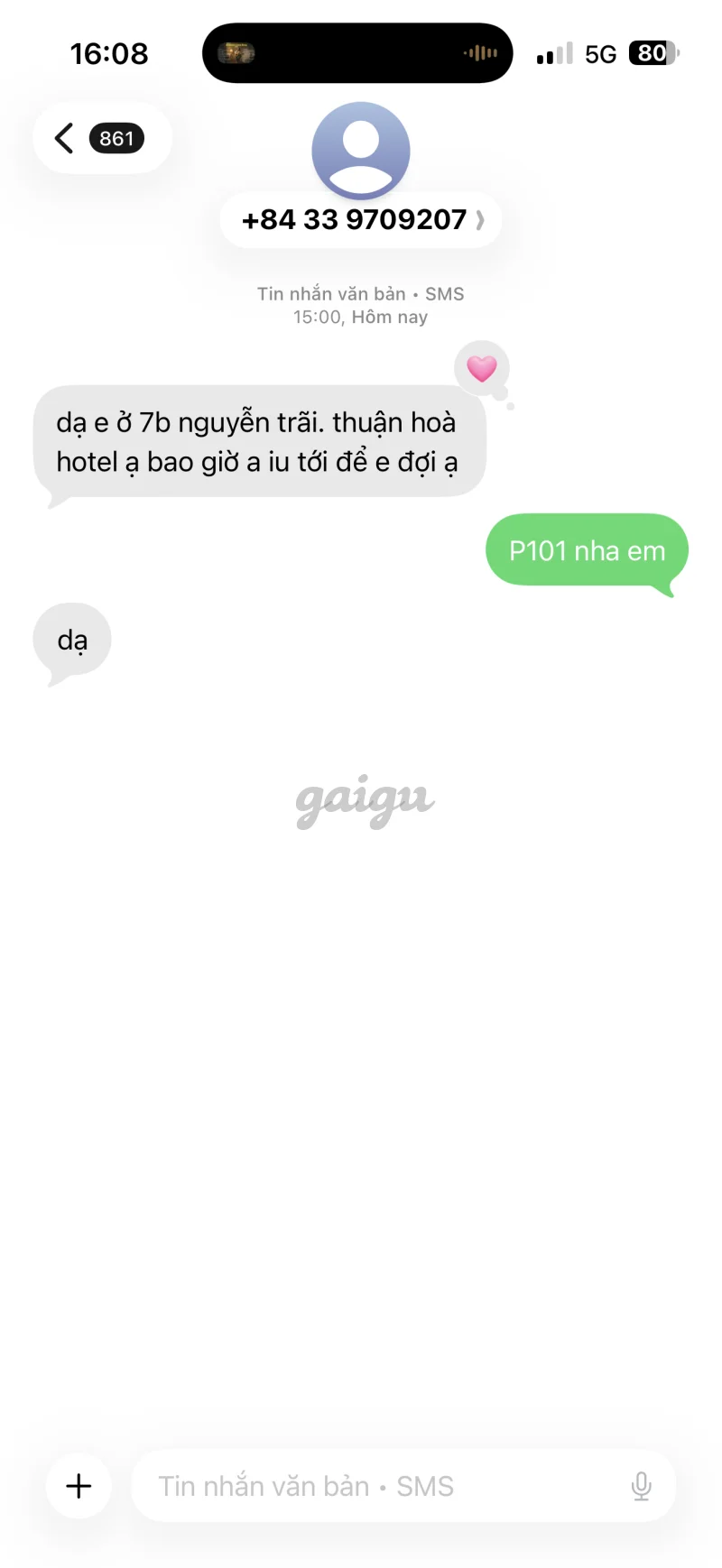 Ảnh đánh giá gái gọi